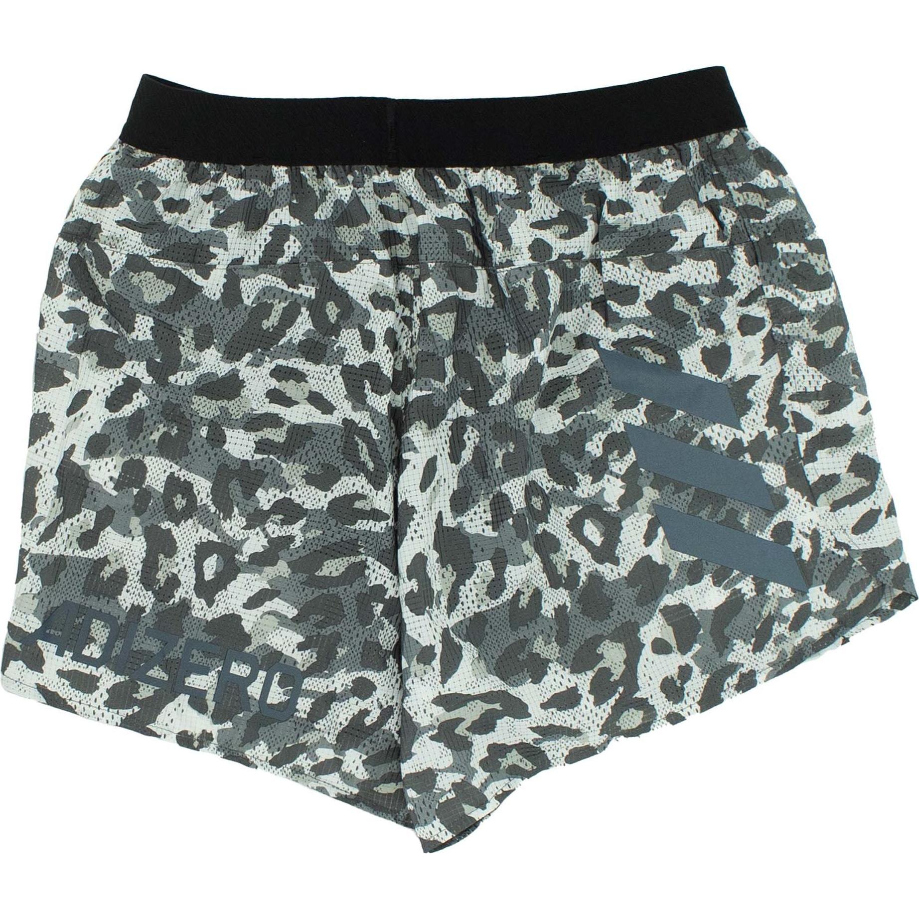 adidas, Sporthose, Running Adizero Split Short H22709 (L), Grau, L