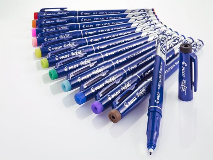 Image du produit Pilot FriXion Fineliner x3 Fancy (Violet, Rose, Vert clair, Bleu foncé, 3 x)