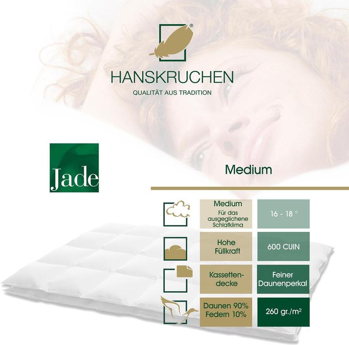 Actual product image Hanskruchen Jade (910 g, 155 x 220 cm)