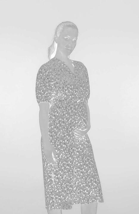 Actual product image Mamalicious MLMERCY LIA 2/4 WO MIDI DRESS A. (M)