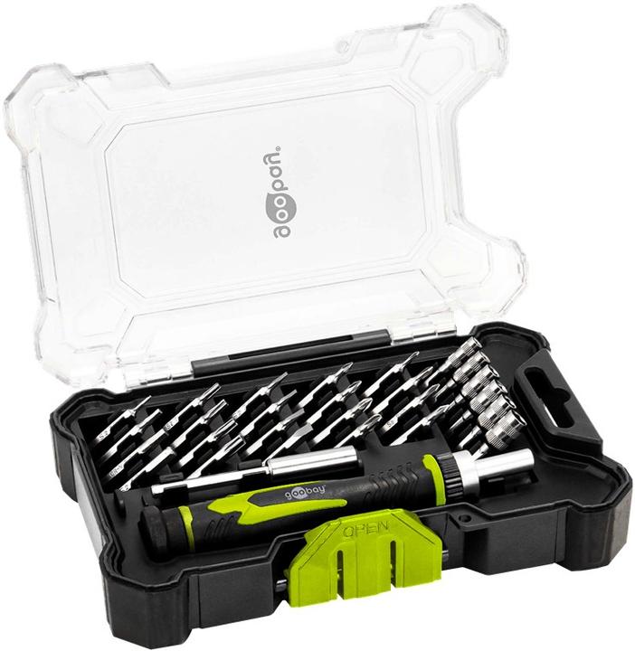 Produktbild Goobay Schraubendreher-Set mit 26-tlg. Bitsatz