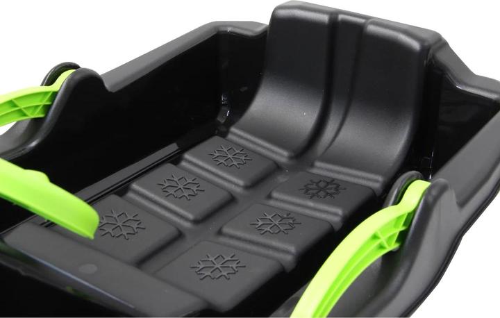 Actual product image Jamara Snow Play Bob Black Devil 84cm black with steering wheel and brake