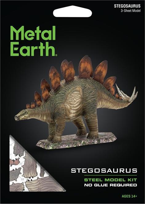 Actual product image Metal Earth Stegosaurus (farbiges Modell)
