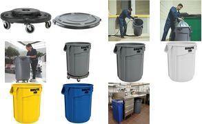Produktbild Rubbermaid Universalcontainer, rund (75.70 l)