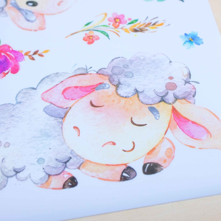 Image du produit Papierdrachen Stickers muraux - ferme (22 x 30 cm)