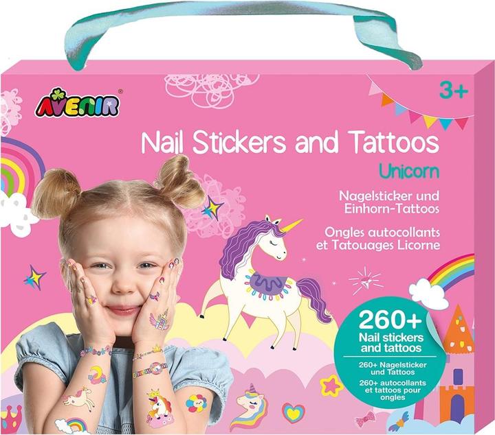 Avenir Nail stickers / tattoos - Unicorn