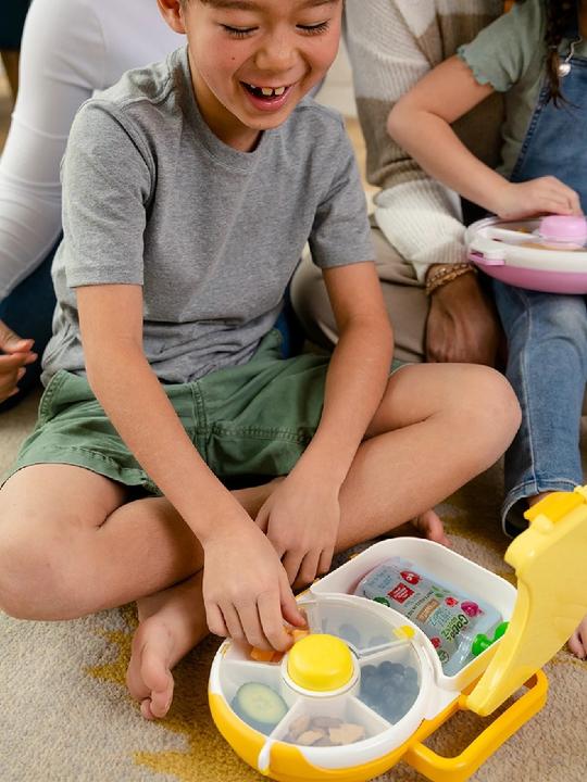 Produktbild GöBe Lunchbox für Kinder mit Snackschleuder