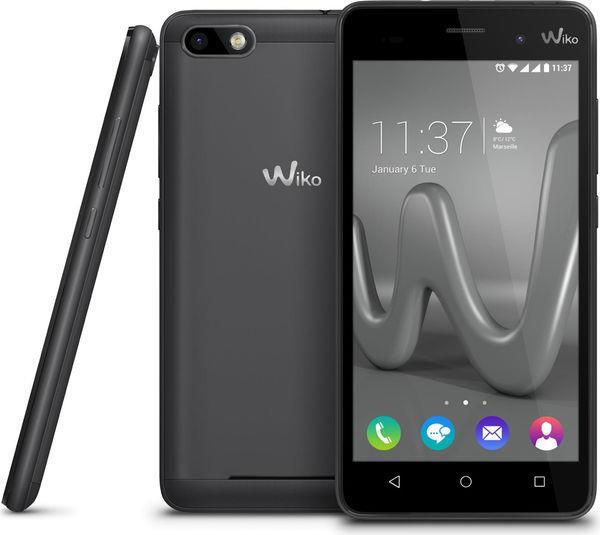 Actual product image Wiko Lenny 3 (16 GB, Space grey, 5", Hybrid Dual SIM, 3G)