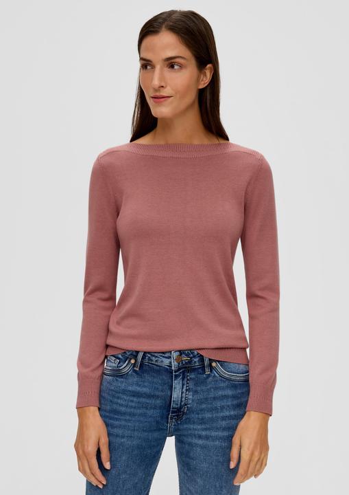 Produktbild s.Oliver Strickpullover Feinstrickpullover aus Viskosemix (44)