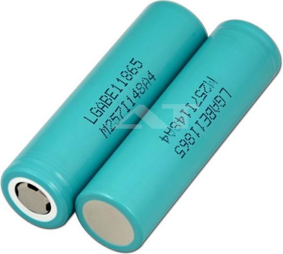 Actual product image LG ICR18650E1 - 3200mAh 3.6V - 3.8V Lithium Battery (Unprotected) (1 pcs., 18650, 3200 mAh)