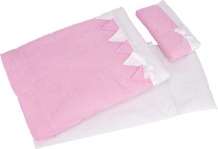 Produktbild Goki PUPPENKLEID Bett Bettwäsche