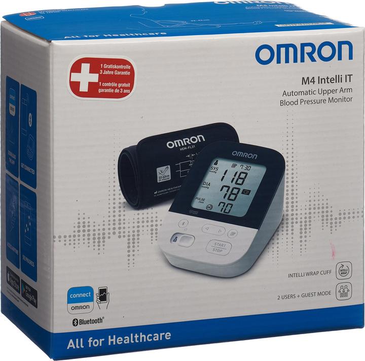 Immagine prodotto Omron M4 Intelli IT (Sfigmomanometro per braccio)