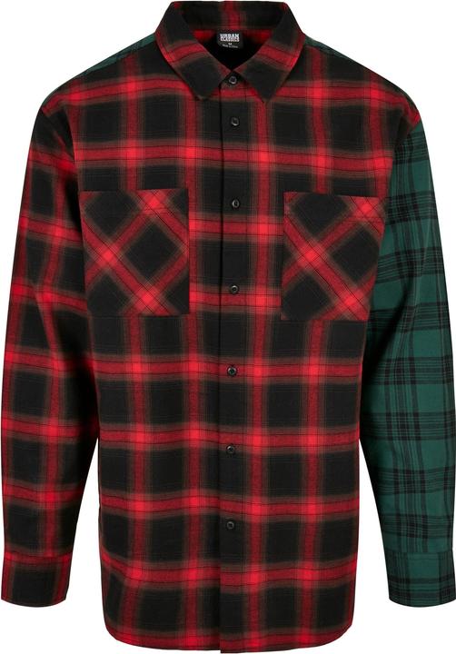 Produktbild Urban Classics Oversized Mix Check Shirt - 17008 (M)