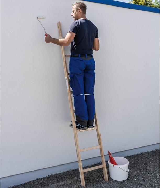 Produktbild Munk Sprossen-Anlegeleiter Holz ohne Traverse 10 Sprossen (Anlegeleiter, 300 cm)