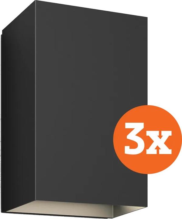 Produktbild Philips Hue Resonate Muurlamp White und Color Zwart 3-Pack