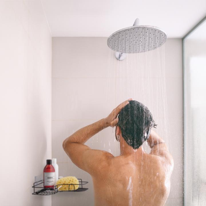 Actual product image Relaxdays 2x shower tray (6 x 26 x 26 cm)