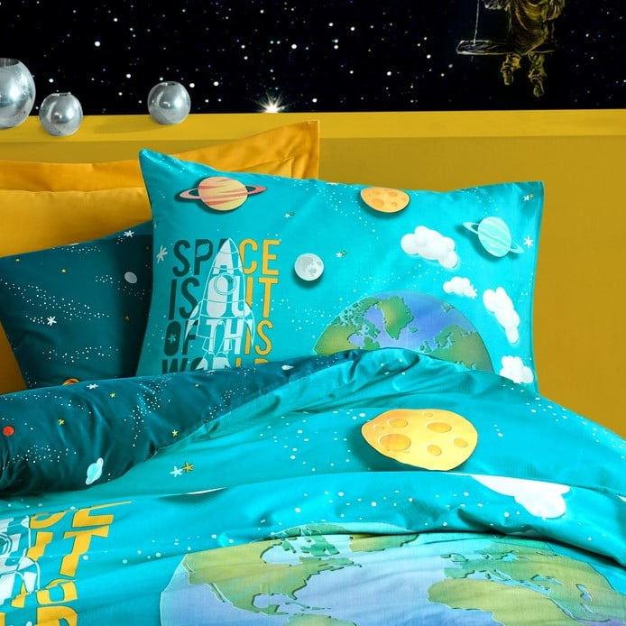 Produktbild Cotton Box Little Astronaut (160 x 210 cm, 50 x 70 cm)