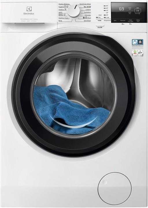 Electrolux EWI722W86W SteamCare dryer washing machine