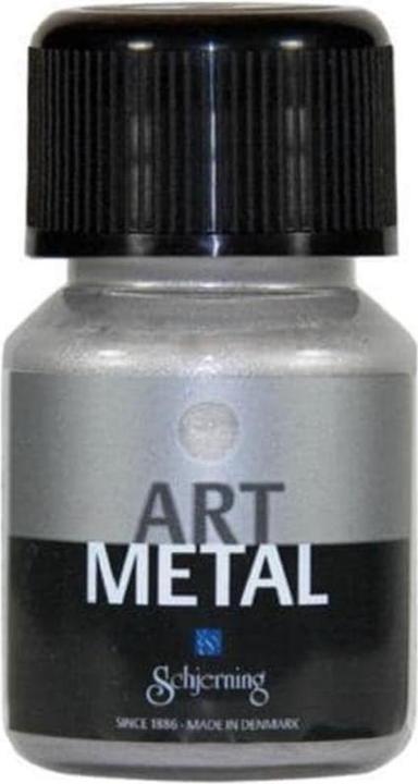 Actual product image Schjerning Metallic colour Art Metal 30 ml, silver (Silver, 30 ml)
