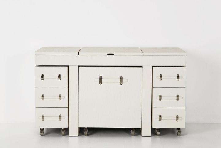 Kare Design Diva Croco White (138 x 51 x 80 cm)