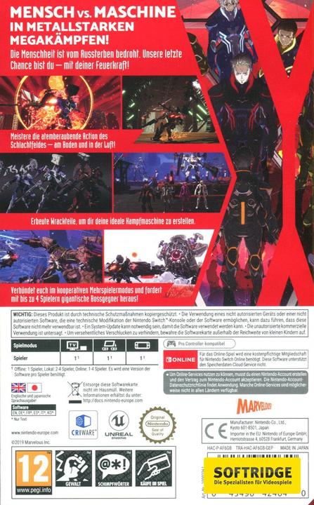 Immagine prodotto Nintendo Daemon X Machina (Switch, DE)