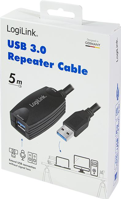 Actual product image LogiLink USB A - A (5 m, USB 3.2 Gen 1)