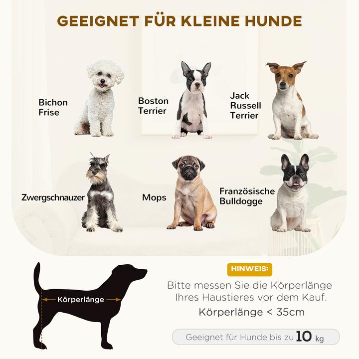Produktbild PawHut Hundesofa mit erhöhtem Design (Katze, Hund)