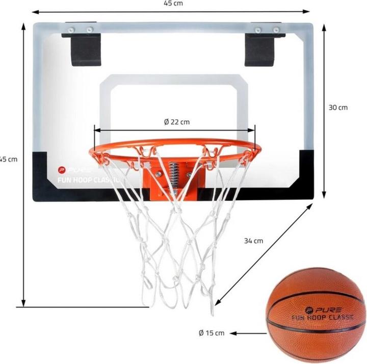 Image du produit Pure2improve Basket-ball Hoop Fun Hoop Classic