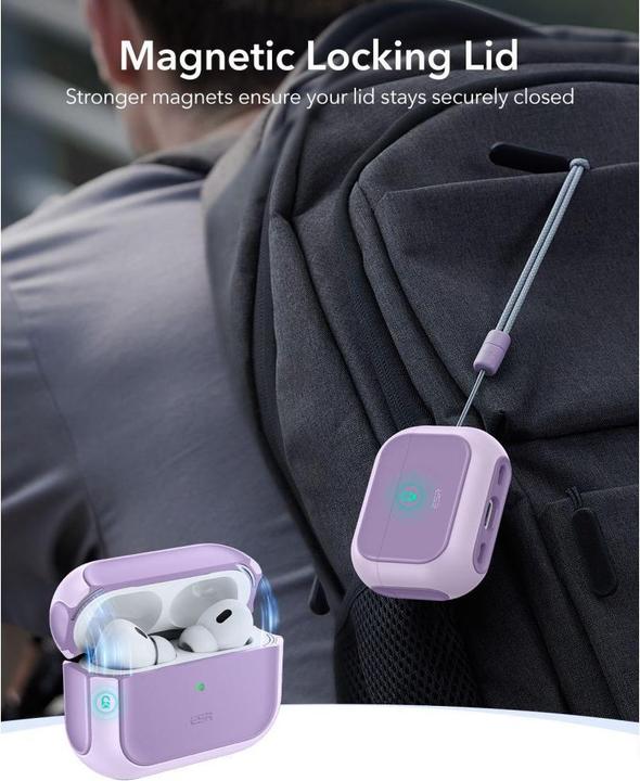 Productafbeelding ESR Orbit hybride HaloLock AirPods Pro 3 (Hoes voor oplaadkoffer)