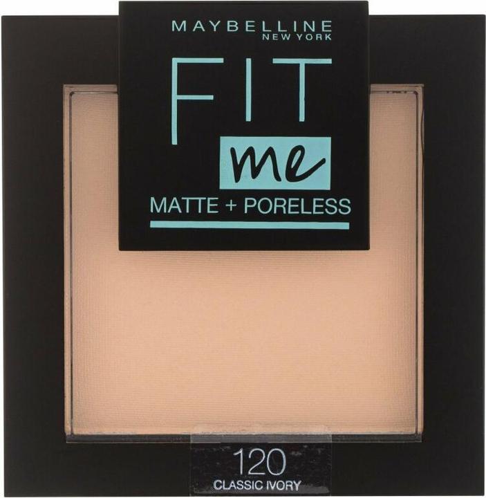 Actual product image Maybelline New York Fit Me (120 Classic Ivory)