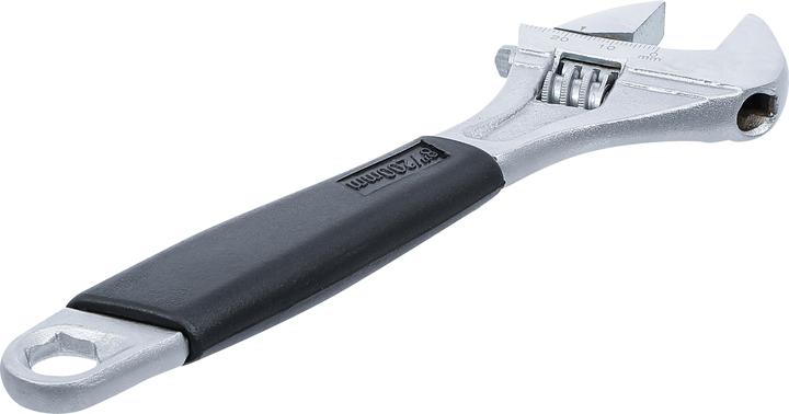Actual product image BGS Adjustable Wrench with soft Rubber Handle max. 25 mm (26 mm)