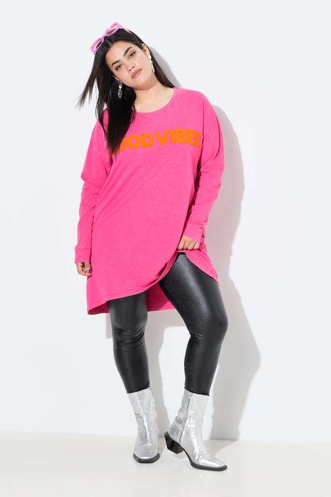 Produktbild Angel of Style Sweatshirt, Loose Fit, Schriftzug, Acid Wash (50)