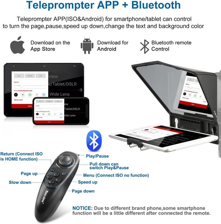Image du produit Desview T2 (Téléprompteurs)