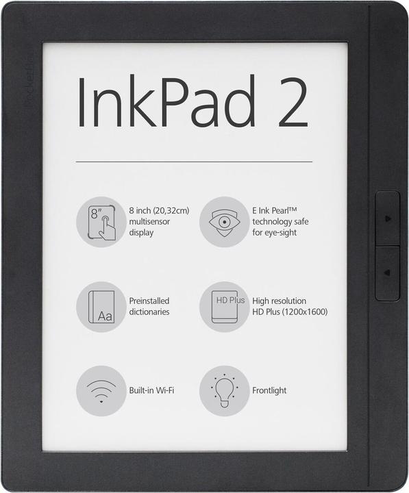 Actual product image PocketBook InkPad 2 (8", 4 GB, Grey)