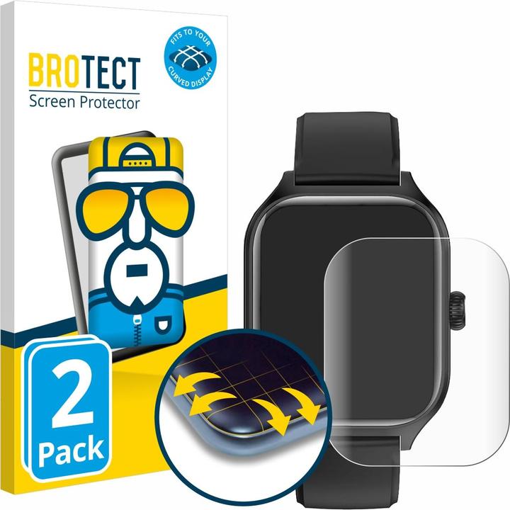 Image du produit BROTECT Film de protection plein écran Film de protection d'écran clair transparent