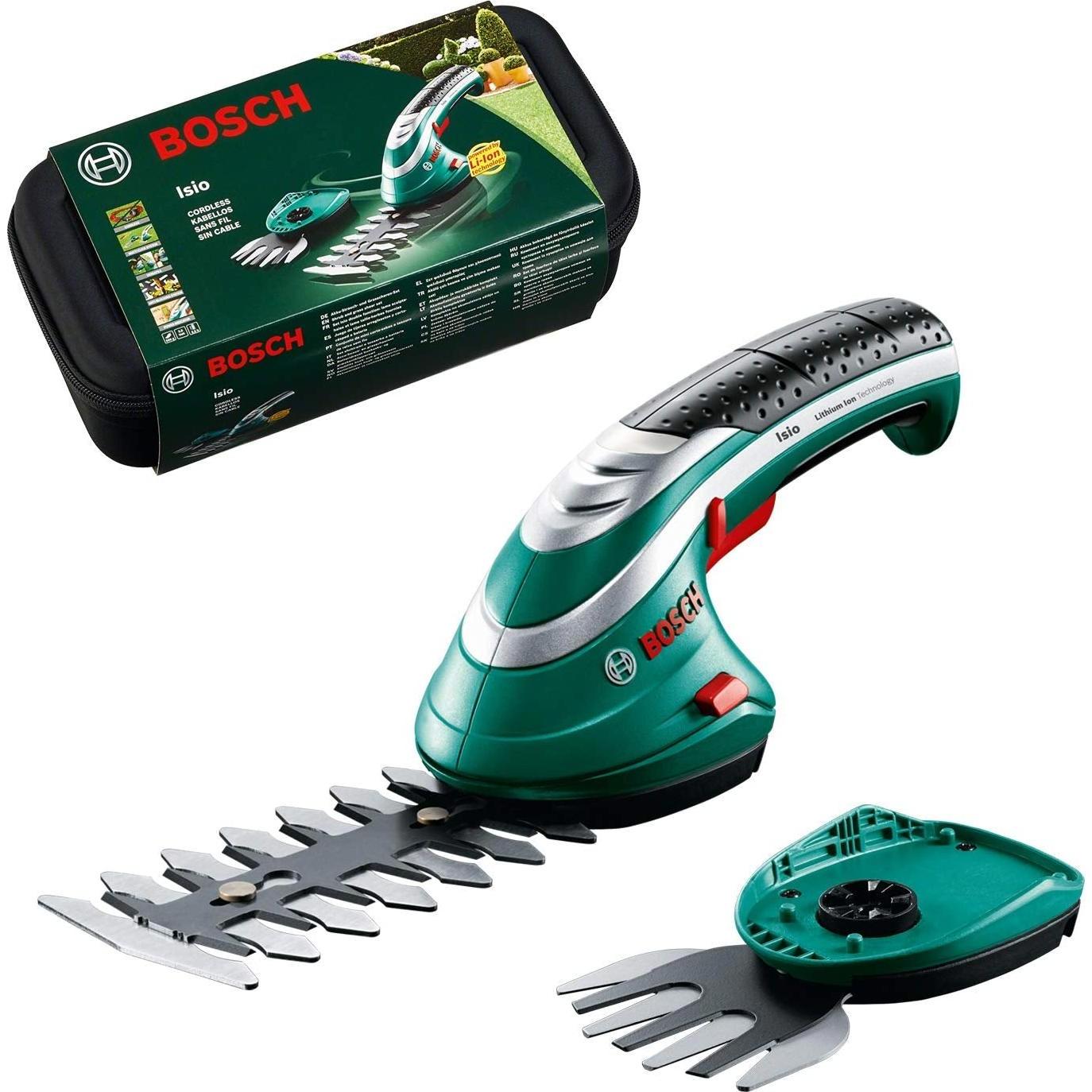 Bosch Home & Garden, Tosasiepi, Isio Set (Batteria ricaricabile)