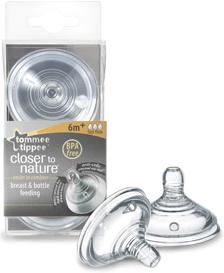 Image du produit Tommee Tippee Tétine Easi-Vent Embout pour biberon Rond Débit rapide