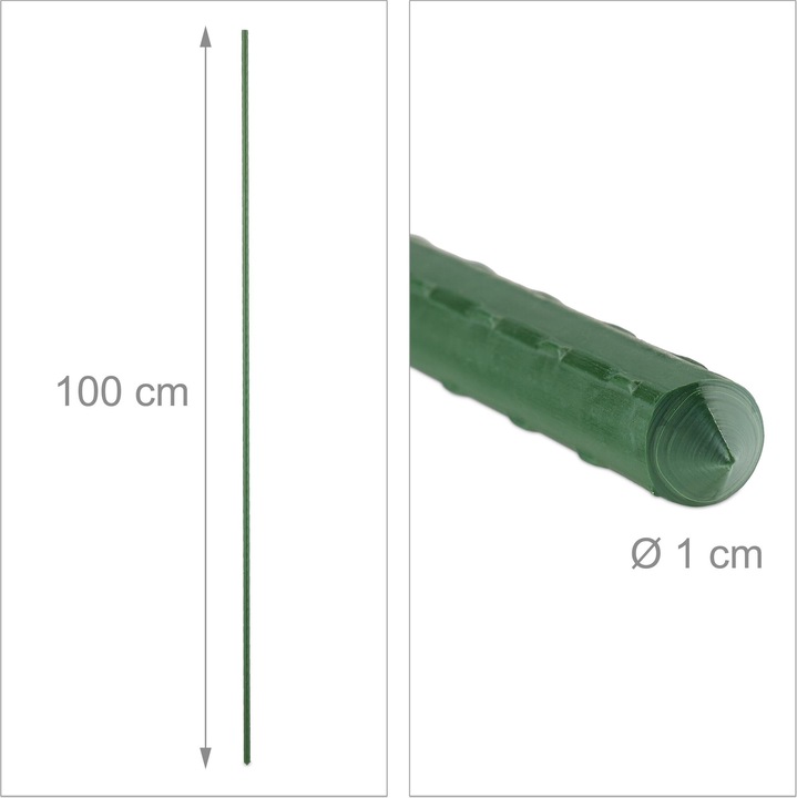 Immagine prodotto Relaxdays 10x supporti per piante (1 cm, 1 cm)