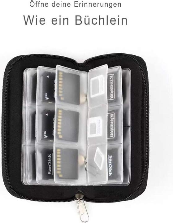 Actual product image Only-Bags.Store SD card box Memory card protective cover Storage bag Memory card case for travelling
