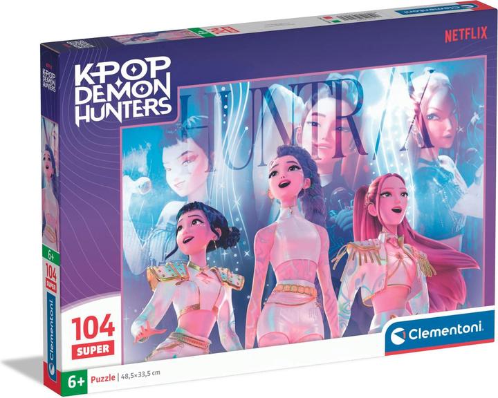 Clementoni KPop Demon Hunters Huntrix (104 pièces)
