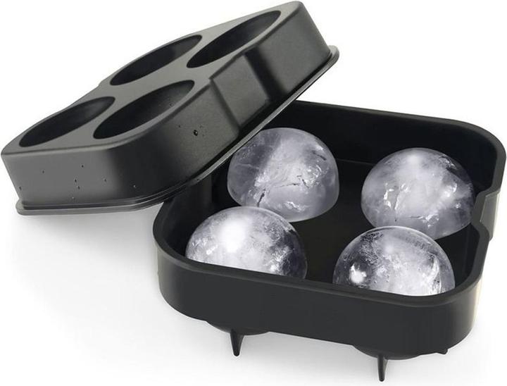 Actual product image König Design XXL ice ball mould silicone ice cube mould ice balls whiskey ice balls bar