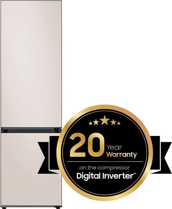 Actual product image Samsung BESPOKE, WIFI, Satin Beige, 387 L (387 l)