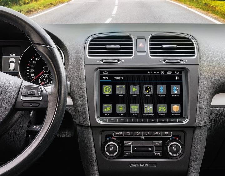 Produktbild Radical R-C12VW1 Android Autoradio für VW, Seat, Skoda (MirrorLink)