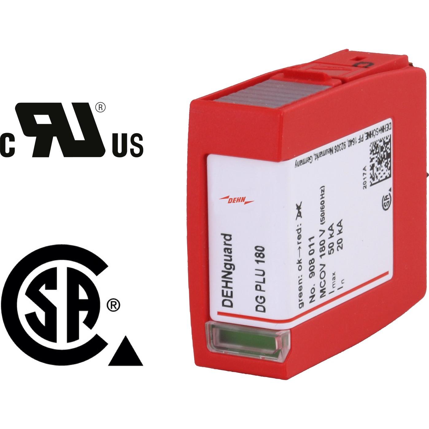 Dehn, Protezione contro le sovratensioni, DG PLU 180