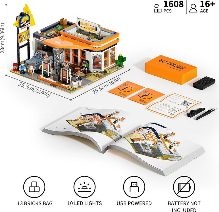 Produktbild Lumibricks Tankstelle