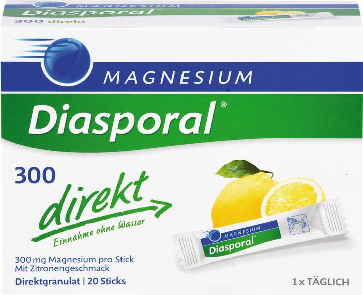 Actual product image magnesium diasporal 300 direkt (20 Piece, Beutel)