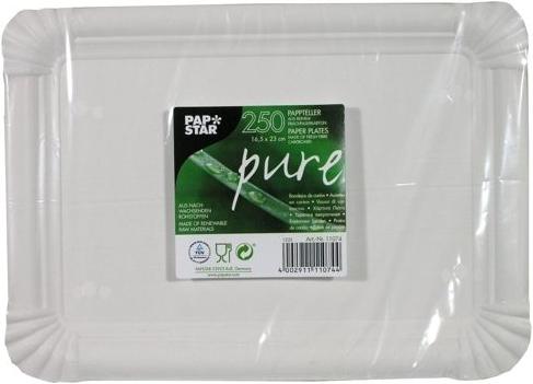 Produktbild Papstar 11074 Einweggeschirr Teller (250 x)