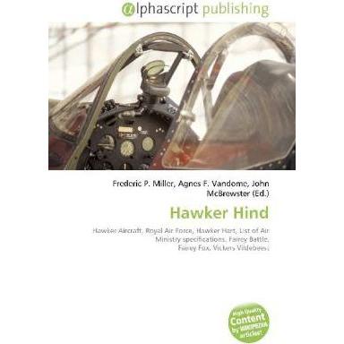 Hawker Hind, Fachbücher