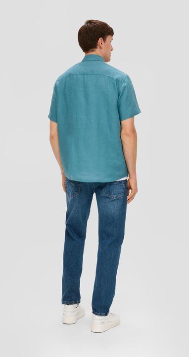 Immagine prodotto s.Oliver Hemd Kurzarmhemd aus Leinen (S)