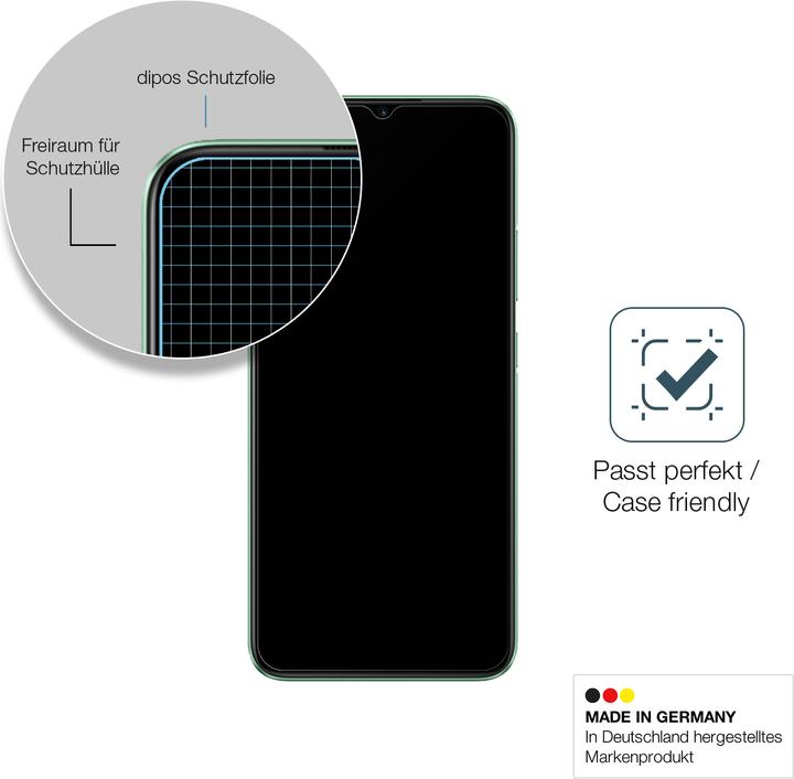 Actual product image Dipos Screen Protector Anti-Shock (2 Piece, Realme C11)